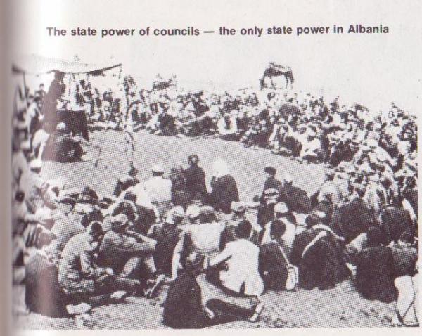 Albanian workers councils.