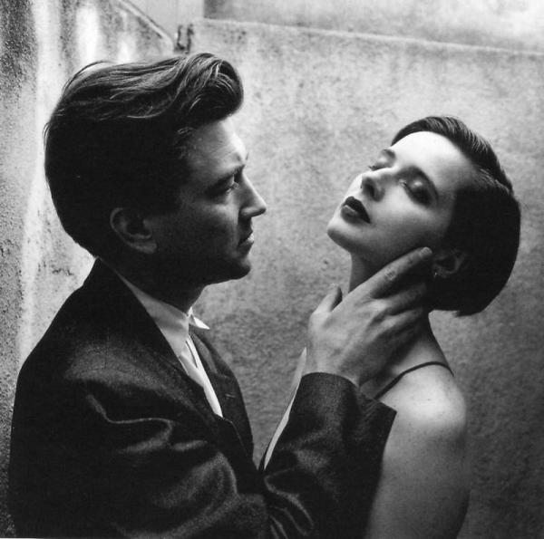 The marvellous David Lynch, with Isabella Rossellini