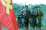 Red fighters of the New People's Army from the Philippines. Definitely the best equipped people's army today.