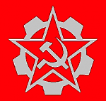 I found this to be an even more appealing design for the concept of Technocratic-Communism. The red of course being that of Communism and the gray of...