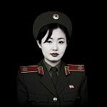 north korean female soldier