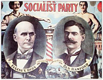 Debs Socialist Party campaign poster.