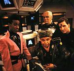 The cast of Red Dwarf