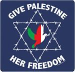 GIVE PALESTINE 
HER FREEDOM