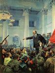 "You there," Lenin shouted to the worker which he pointed at "bring me some hot cocoa!"  
 
Historically accurate?