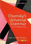A book on Chomsky's theory of universal Grammar.