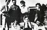 Gramsci- upper right- in 1916 at the Camera del Lavoro in Turin.