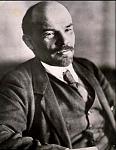 Lenin's official portrait. By then his beard had grown back, as it was shaved to disguise him. (See picture prior)