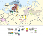 Finno-Ugric Language map