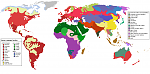 Language Families World Map