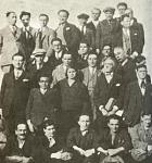 Gramsci with other prisoners at Ustica in 1927. Gramsci spent six-seven weeks here before being transferred to another prison. He was here with other...