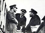 Trotsky, Lenin and Kamenev at the Bolshevik Party Congress